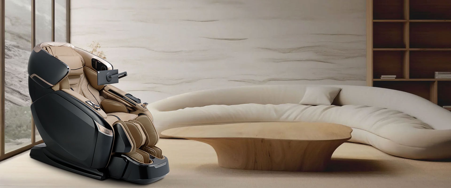 Ogawa Massage Chairs Hero Image with the BioVision