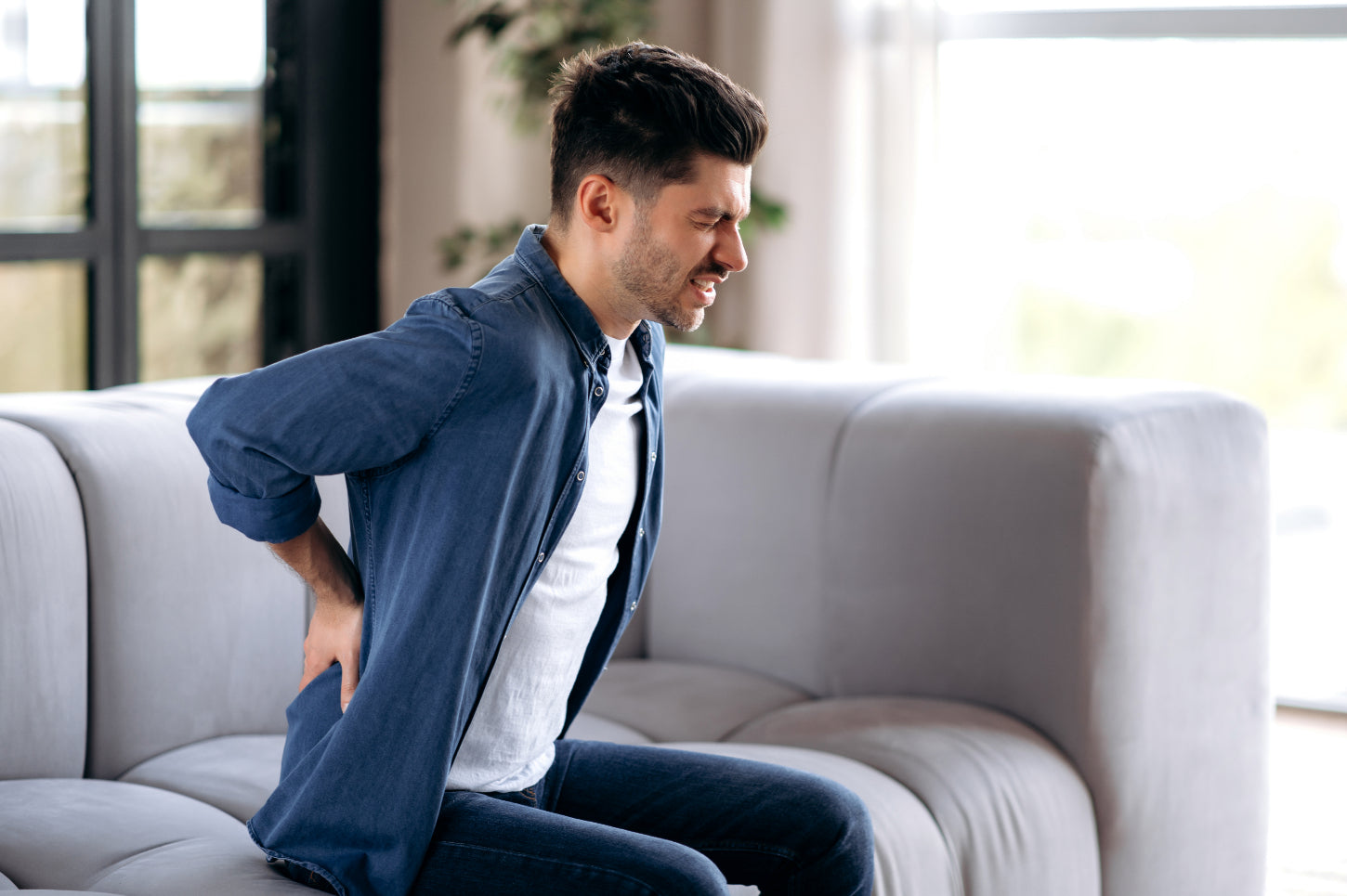 man experiencing pain from Piriformis Syndrome