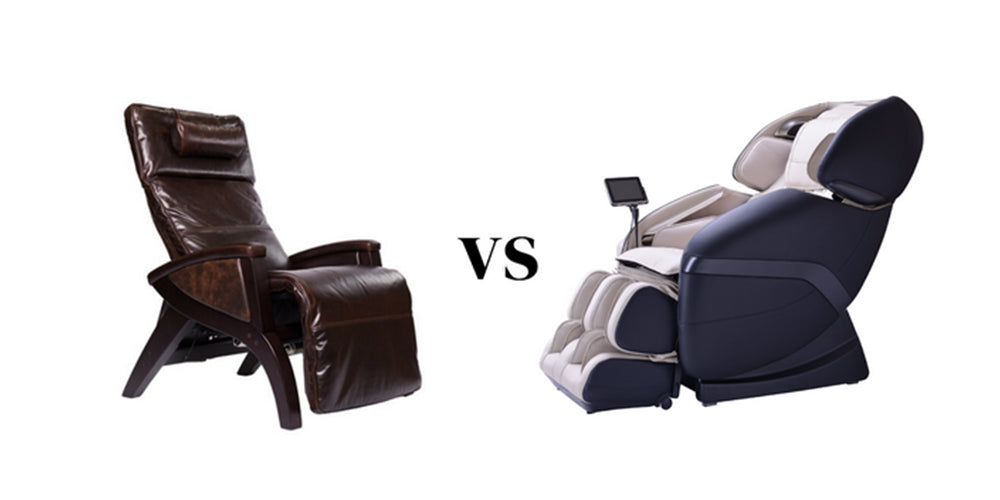 Zero Gravity Chairs vs Luxury Massage Chairs - What's the Difference?
