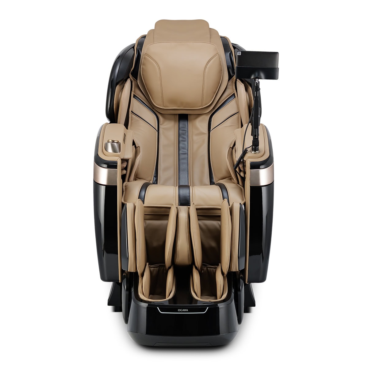 Ogawa 4D Fusion Master Drive Black and Champagne Front View