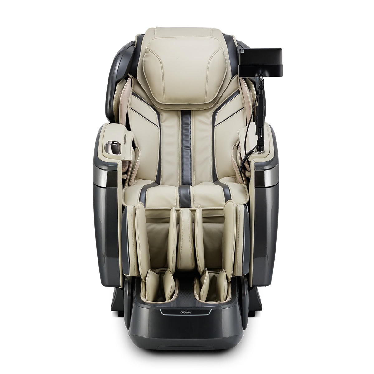 Ogawa 4D Fusion Master Drive Grey and Ivory Front View