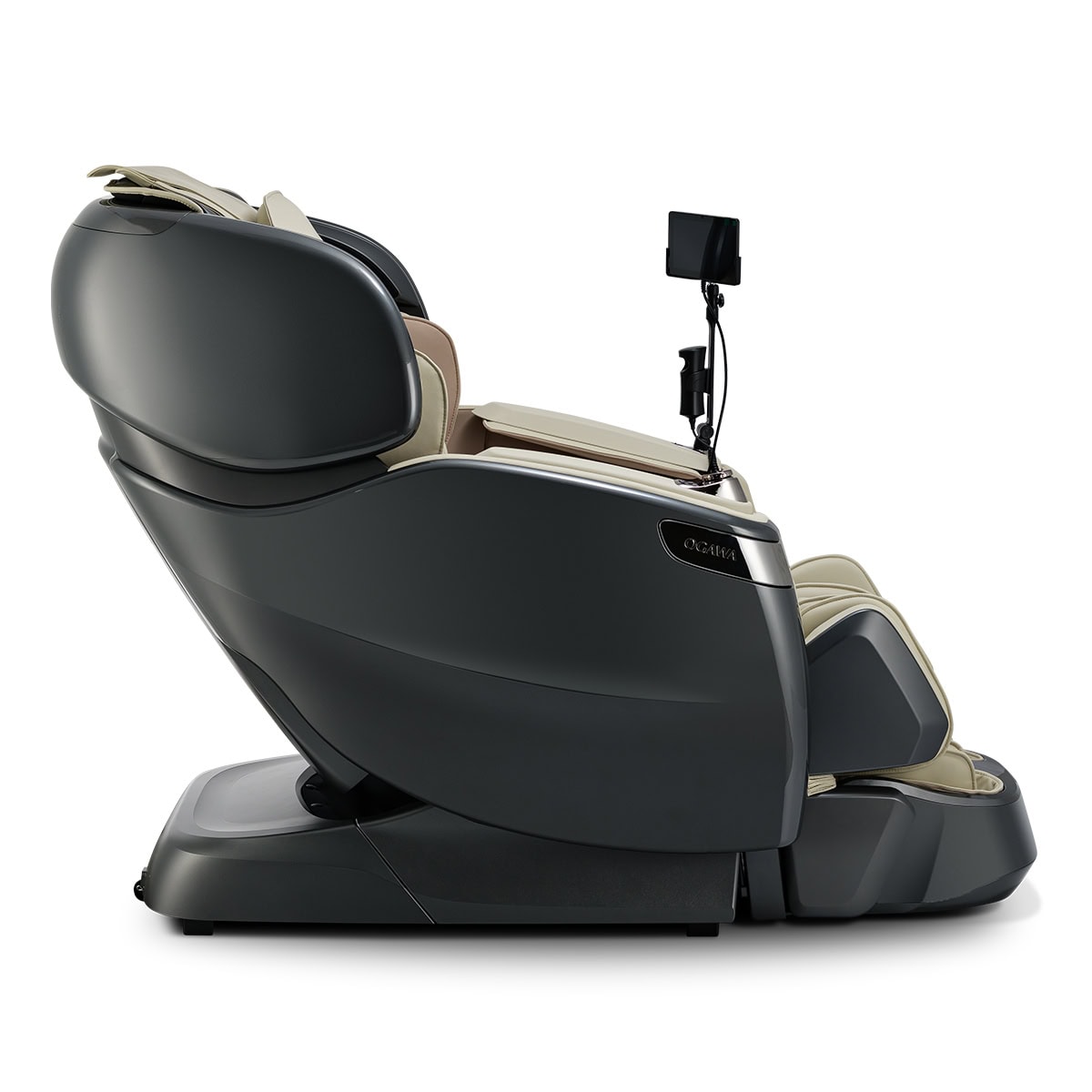 Ogawa 4D Fusion Master Drive Grey and Ivory Side View