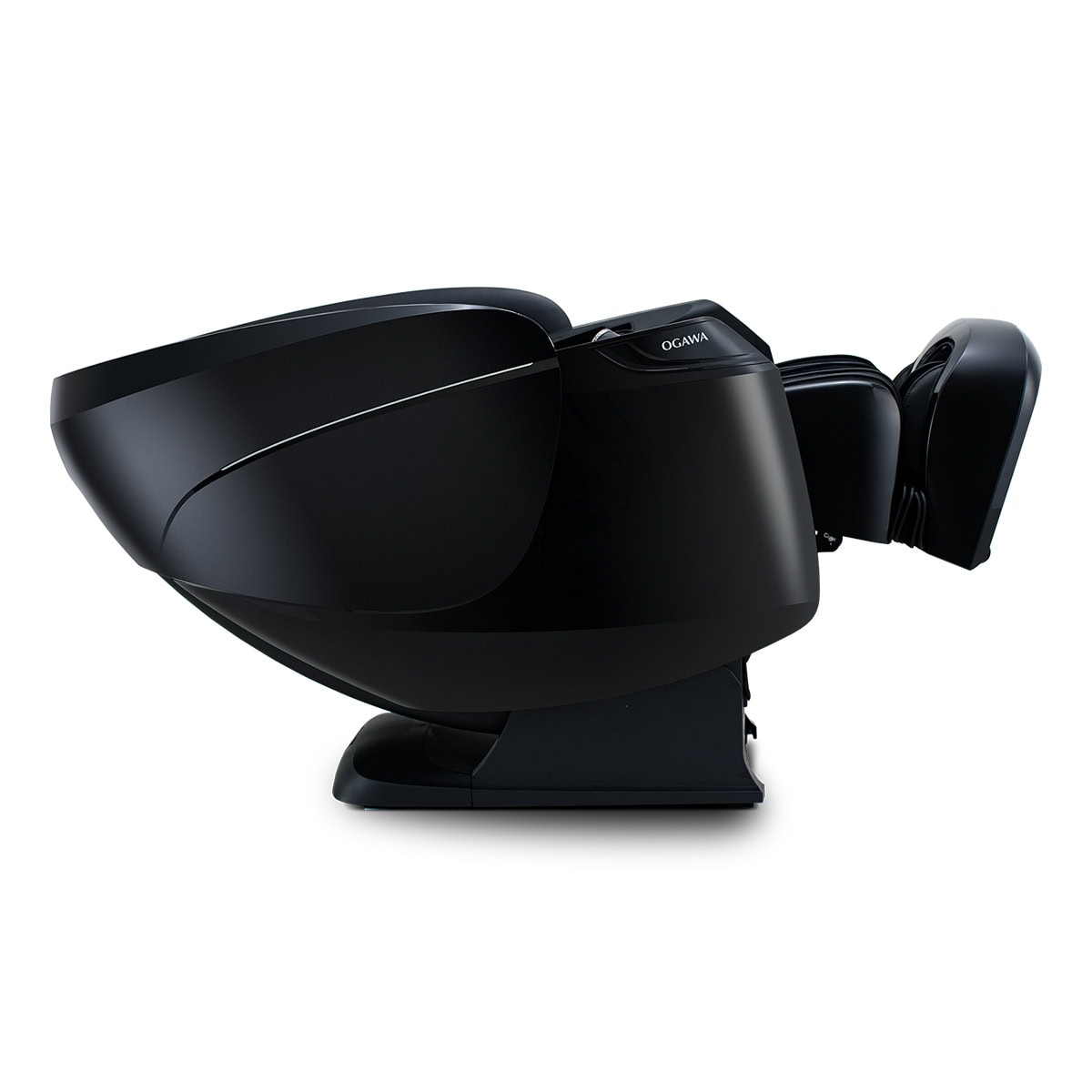 Ogawa Active XL DUO Black and Black zero gravity reclined view