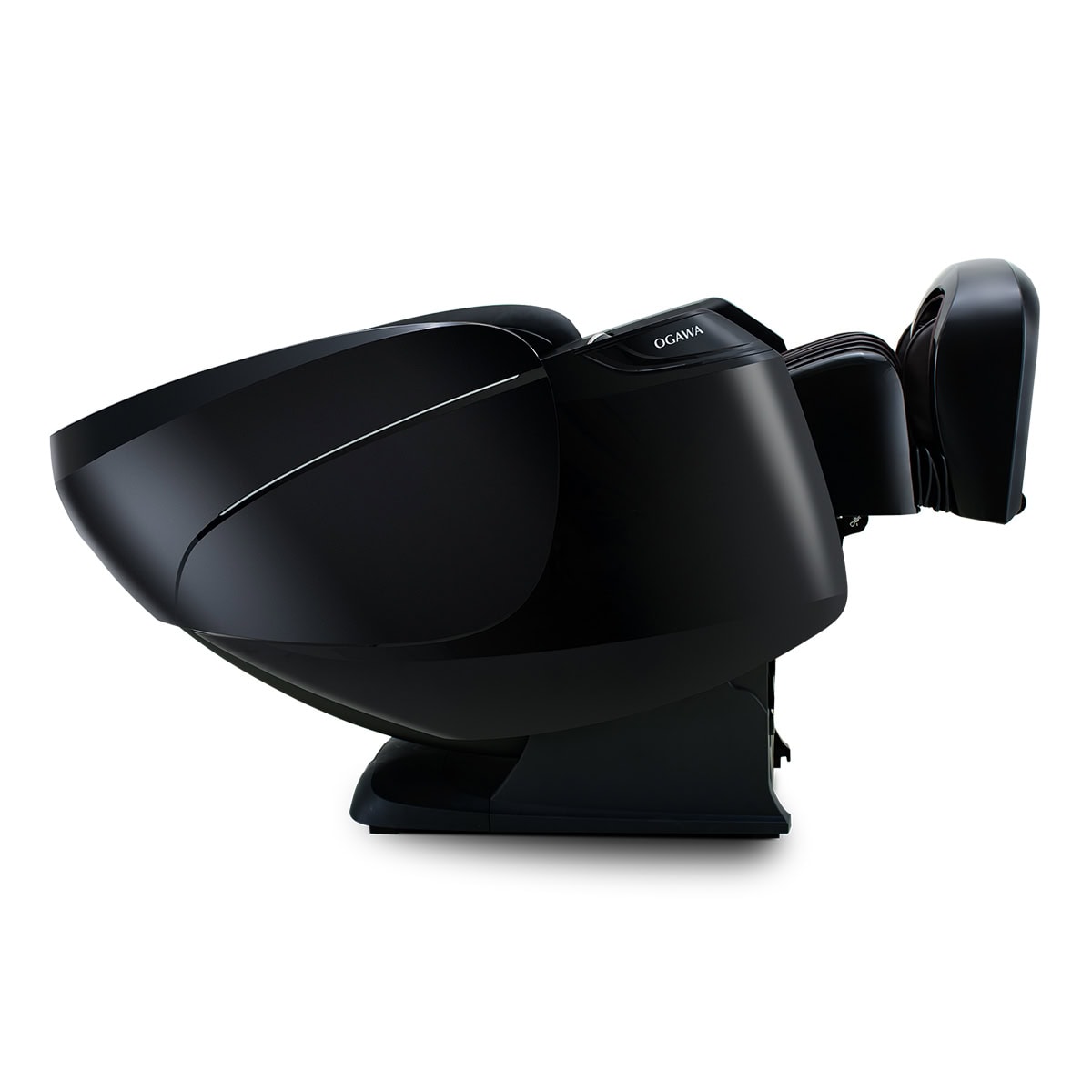 Ogawa Active XL DUO black and coffee  zero gravity reclined view