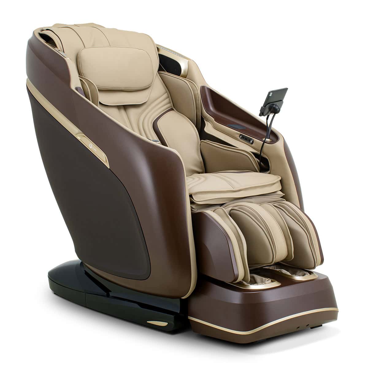Ogawa Master Drive DUO SE Chocolate and Beige Angled View